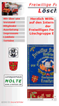 Mobile Screenshot of feuerwehr.erwitzen.de